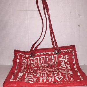 Coach poppy bag
